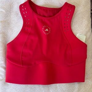 Adidas by Stella McCartney Red Sports Bra